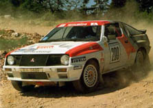 A Rally Spec All-wheel-drive Starion in action!