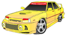 An Artists impression of a Tredia Evolution!